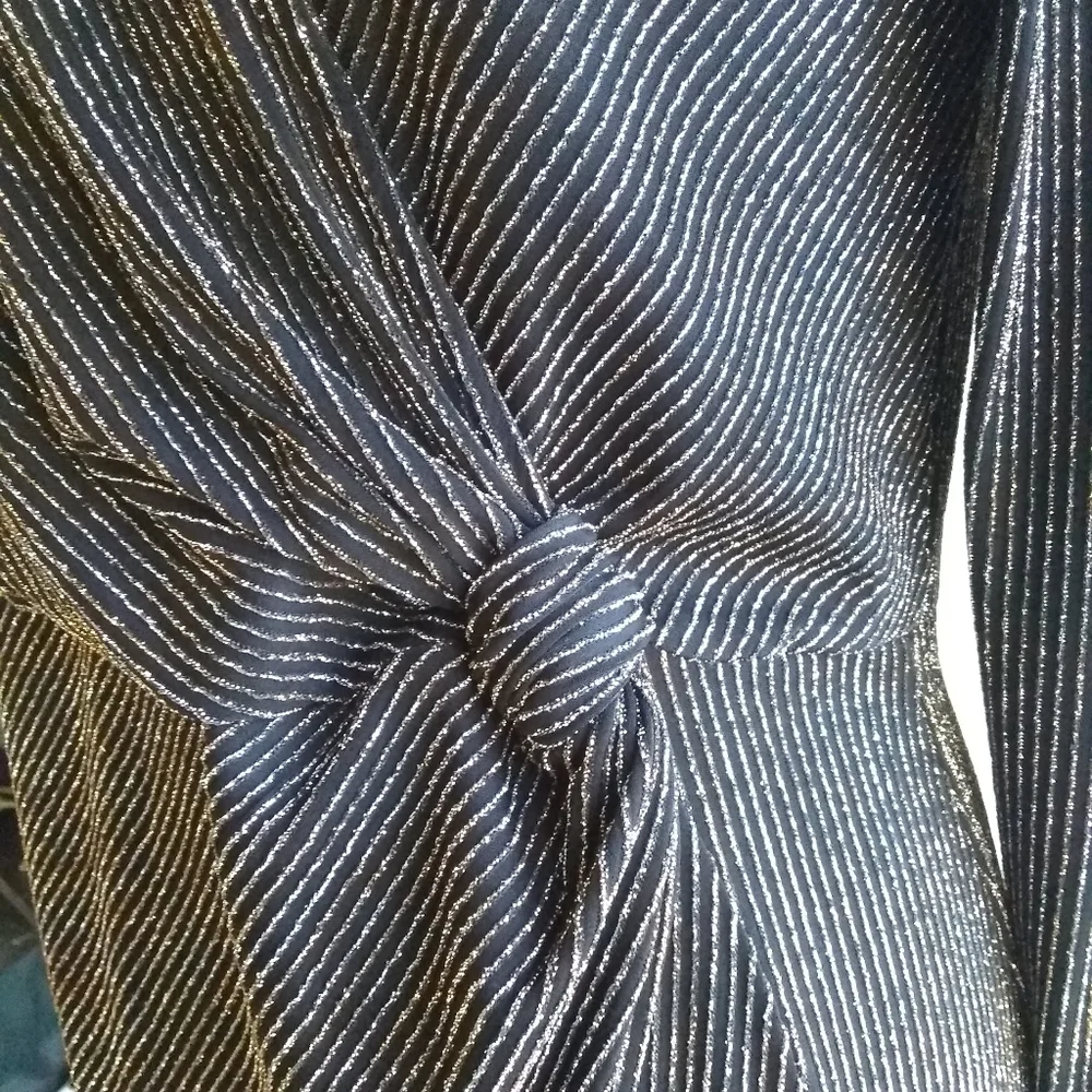 NWOT Sparkly bodycon Three Pink Hearts dress - Picture 2 of 7